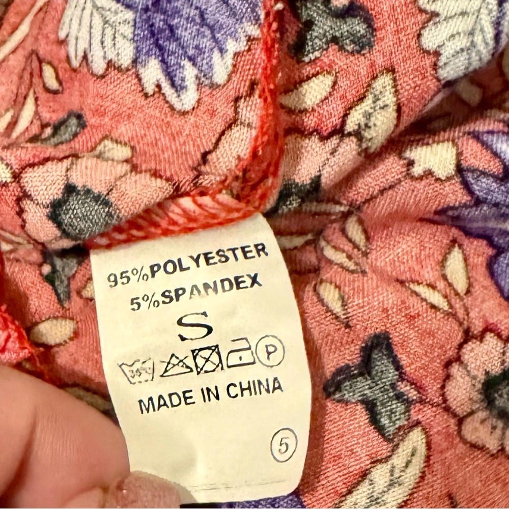 She & Sho Maxi Wrap Dress Boho Festival Vibes – NWT Floral Size Small - Picture 6 of 6